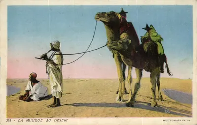 A Música no Deserto — Fot. Combier Macon, n° 393