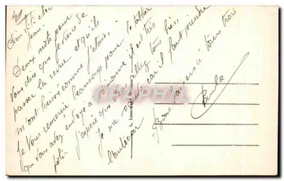 Blois (L.-et-C.) — A Caserna Maurice de Saxe — Verso