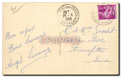 CELLETTES (L.-et-Ch.) - Zamek Beauregard (XVe i XVIIe w.) — Rewers