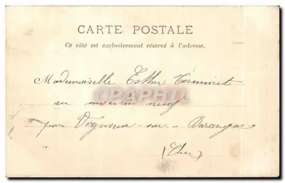 Pilgrimage do św. Solange — Stary ołtarz (X wiek) — Lefèvre, ulica Porte Jaune, 14, Bourges — Rewers
