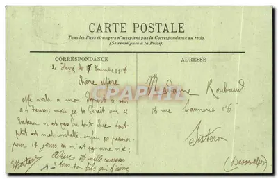 Le Havre — O Velho Portos e a Nova Ponta — LL. n° 467 — Verso