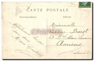 Le TRÉPORT y el Hotel Trianon en las Terrasses (Seine-Inf.) — Héronnette, París — n° 864 — Reverso