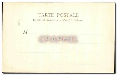 Rouen — Duży dzwon Bonsecours — B. F., Paryż — Rewers