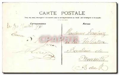 Serqueux (Seine-Inf.) — A Estação — Vista externa — Coll. Beauval — Verso