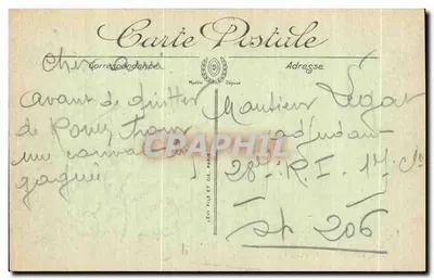 Rouen — Plac Lafayette — LL. n°239 — Rewers