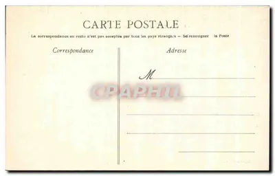 Le Havre - Kap Hève w dzień burzy — Zbiór AD, nr 228 — Rewers