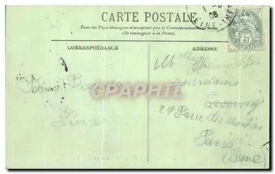 Pourville — Widok na Grand Hôtel — LL. — N° 136 — Rewers