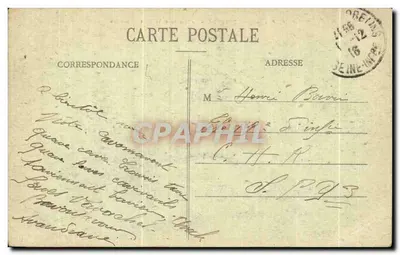 Le Havre - La Bourse i most Alexandre — C. V. - 2075 — Rewers