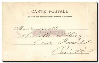 Fontainebleau-Barbizon — O Bolide — A. Siron, fot.-edit., Barbizon (S.-et-M.) — Verso