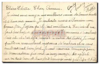 Bukiet róż — 'Vive St. Roger' — 'Fleurieuse Année' — bez wydawcy ani numeru widocznego — Rewers