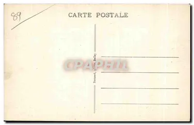 Castelo de ANCY-le-FRANC (Yonne) - Quarto de Judith - Série de 9 quadros a óleo e busto de Annet de Clermont — Verso