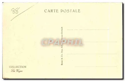 Plombières — Arcadas e Banho Romano — Braun & Cie, Imp. Édit. Milhouse-Dornach — Verso