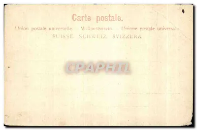 Lac de Côme — vue du château et des embarcations — éditeur non identifié — Verso