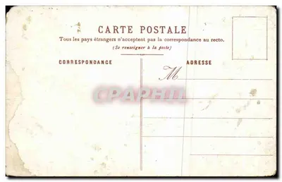 Róże — bukiet w wazie — wydawca La France, seria C — Rewers