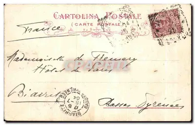 Pałac Ducale — Wenecja — Karta pocztowa — Rewers