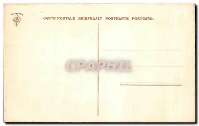 Du Châtel — Młyn wiatrowy i statek na wodzie — Du Châtel — Rewers