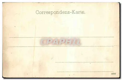 Bilhete postal antigo Innsbruck vom Sillthat — Verso