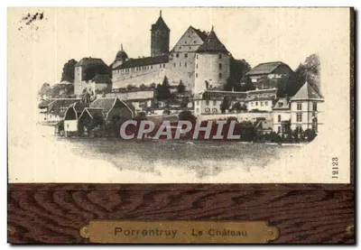 Porrentruy - Das Schloss — Verlag Artis A. Huggermann & Cie, Nr. 12123