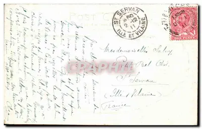 Ponte dei Trasportatori — Newport (Mon.) — editore J.A. n° 56770 — Verso