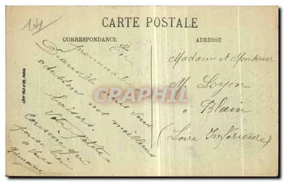 Deauville — A Prefeitura e a Correios — LL, n° 277 — Verso