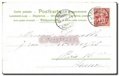 Kościół w Enge — n° 729 — Rewers