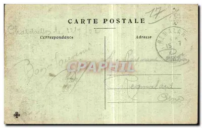 Châtelaillyon — A Praia — L. C. — n°339 — Verso