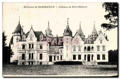 Ambiente de BARBEZIEUX — Castelo de Saint-Maigrin — E. Renou, Editor