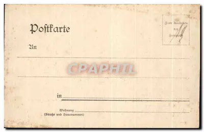 Berlim-Charlottenburg — Academia das Belas Artes e Academia de Música — editor L. Saatfeld, n° 697 — Verso