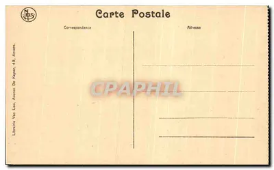 Anvers — Statek 'Princesza Charlotte' wykonuje przeprawę przez Tête de Flandre — Librairie Van Loo, 49, Avenue De Kager, Anvers — Rewers