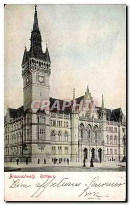Braunschweig — Rathaus — editor Richard Bert, Braunschweig