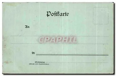 Passau — Residência do Bispo e Piazza da Residência — A. Adolph, 8 — Verso