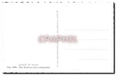 Goed voorzien winkel — Cap 1060 — Cie des Arts Photographiques, Parijs — Achterkant