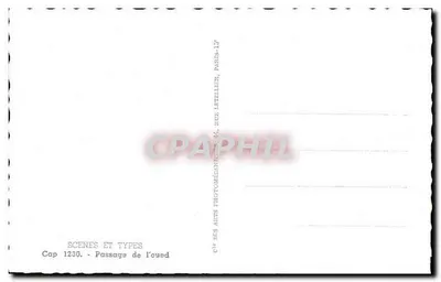 Passagem do oued — Éditeur Cap, n° 1230 — Verso