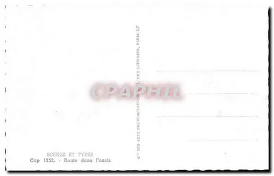 Estrada na oásis — Editora: Cap 1252 — Cie des Arts Photomécaniques, Paris-13e — Verso