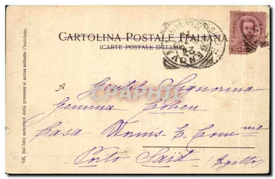 Genova — Piazza Corvetto — Wyd. Vittorioder, nr 93 — Rewers