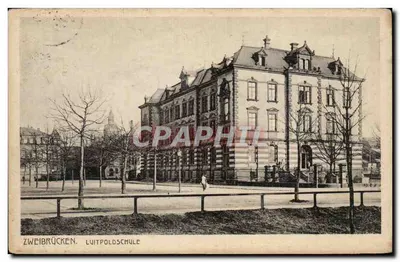 Zweibrücken — Luitpoldschule — Original-Erasmus Geb. Tübingen