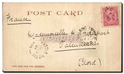 Tadoussac — Rio Saguenay — Detroit Photographic Co. n°14 — Verso