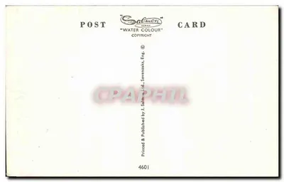 Ilustrowana karta pocztowa z Sussex — wydawca Salmon Ltd., nr 4601 — Rewers