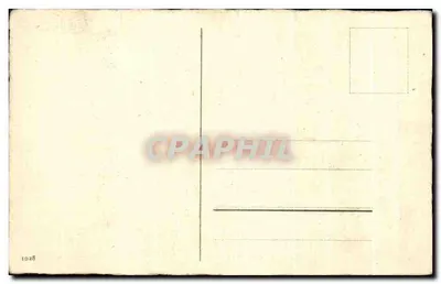 Arranjo de tulipas e sinos — Felizes Páscoas — editor não identificado, n° de série 1028 — Verso