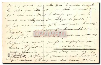 गायों का बाजार — एंगाडीन — एडिटर जीगेनहर्डे, संख्या 20b — पीछे