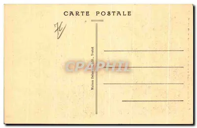 Al louville-Bellefosse — O Grande carvalho — Maison Delannet, editor Yvetot, n° 802 — Verso