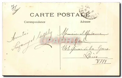 Forges-les-Eaux (S.-Inf.) — Estação Termal — Matagal no Parque — Edição Kappler — Verso