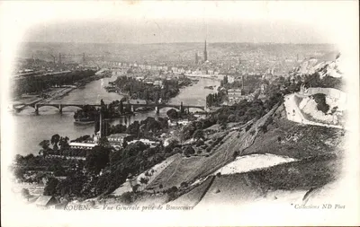 Rouen — Vista Geral tirada de Bonsecours — Collections ND Phot