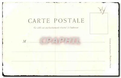 Castillo de Mesnières, cerca de Neufchâtel — siglo XVI — Edición Artistica Supra Paris — Reverso