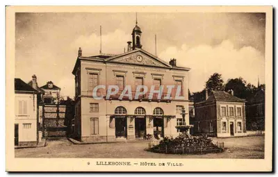 Lillebonne — Hotel de Ville — Edição A. Loyer, Lillebonne (Seine-Inférieure)