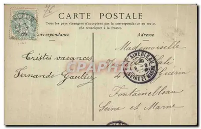 Harfleur — Stara domowa na Rue du Coq — kolekcja ND Phot. — Rewers