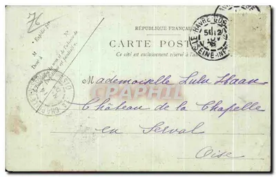 Le Havre — O Transatlântico "La Savie" no Porto — LL, n°118 — Verso