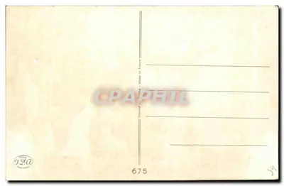 Narodziny — scena Bożego Narodzenia — wydawca YZA, nr 675 — Rewers