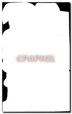 Papai Noel com carta — decoração de Natal — M.D. 606 — Verso