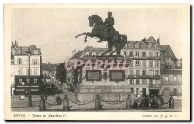 Rouen — Estátua de Napoleão I — Coleção das N. G. No 5.
